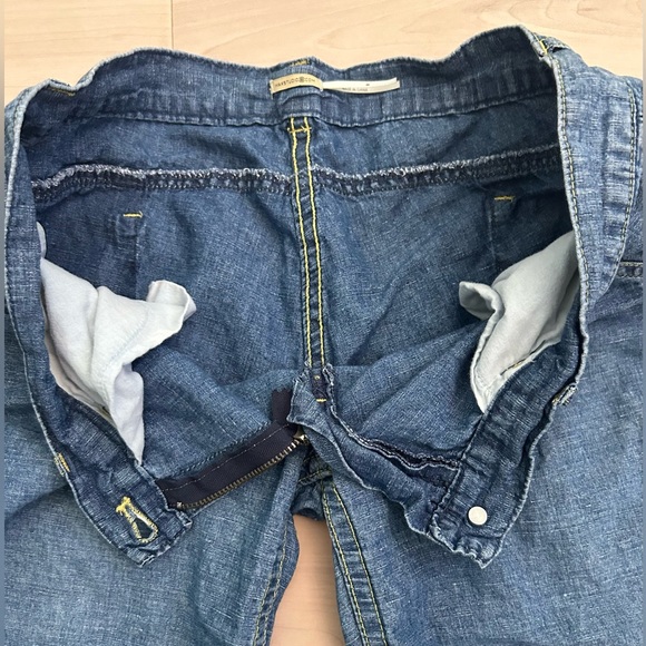 Max Studio Cotton/Linen Bermuda Shorts Size 8 - Picture 9 of 13